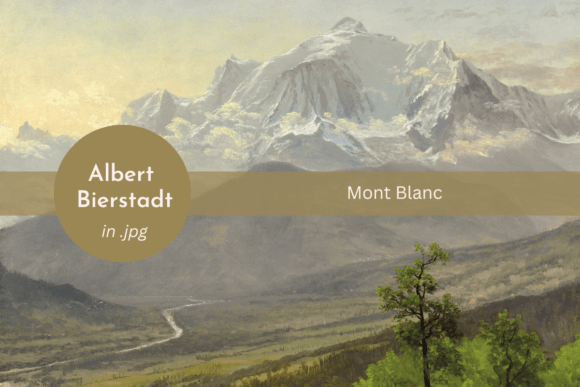Download Albert Bierstadt Murals, Paintings, Arts - Premium Bundle